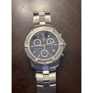 TAG Heuer 2000 Exclusive, model number CN111G/SS8884 Blue Dial Stainless Steel